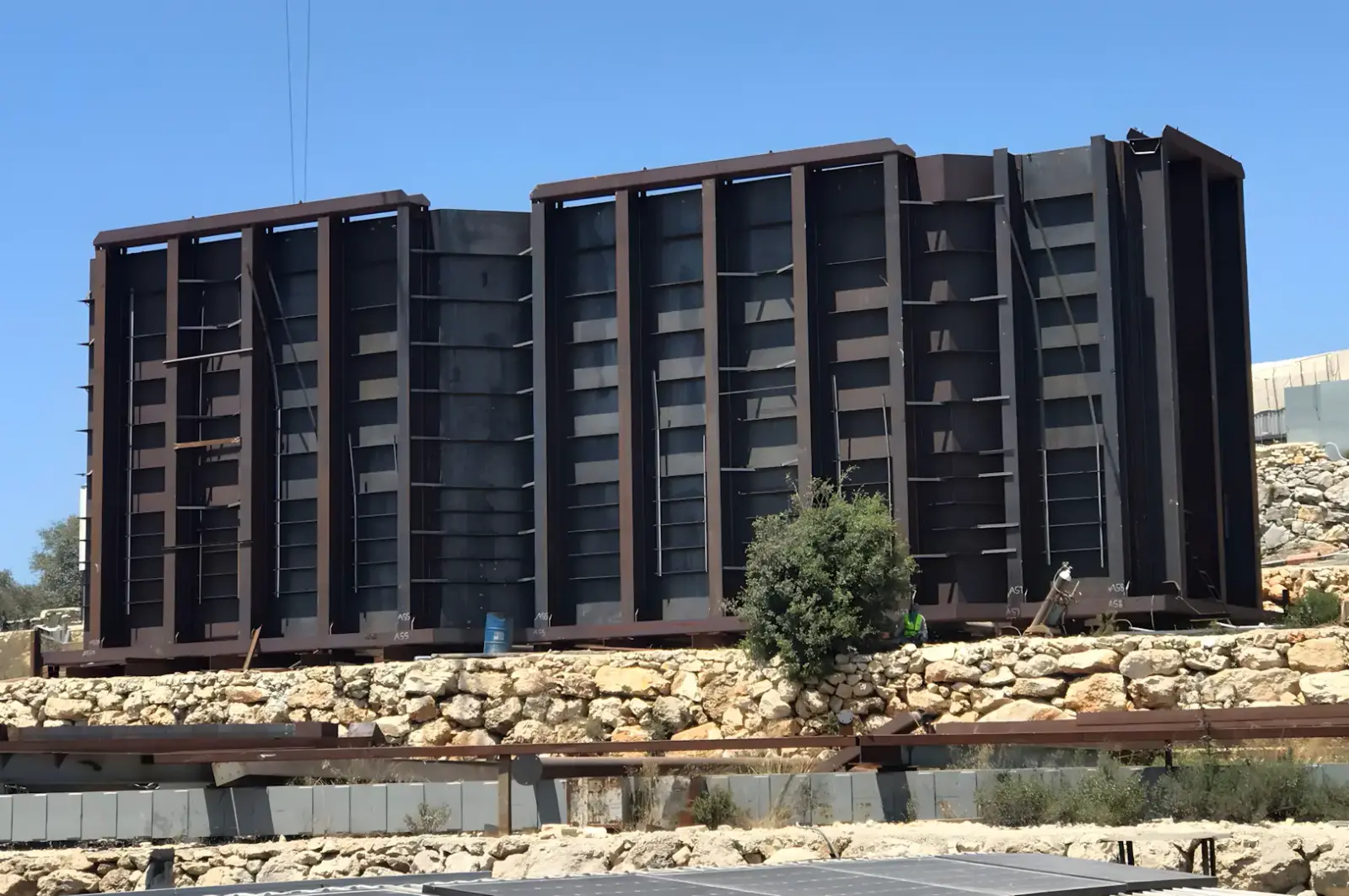 Desalination plant steel cofferdam - Djibouti — Djibouti - Africa