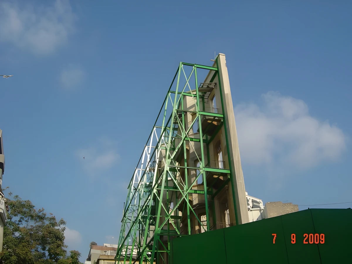 Consolidation Of An Old Facade