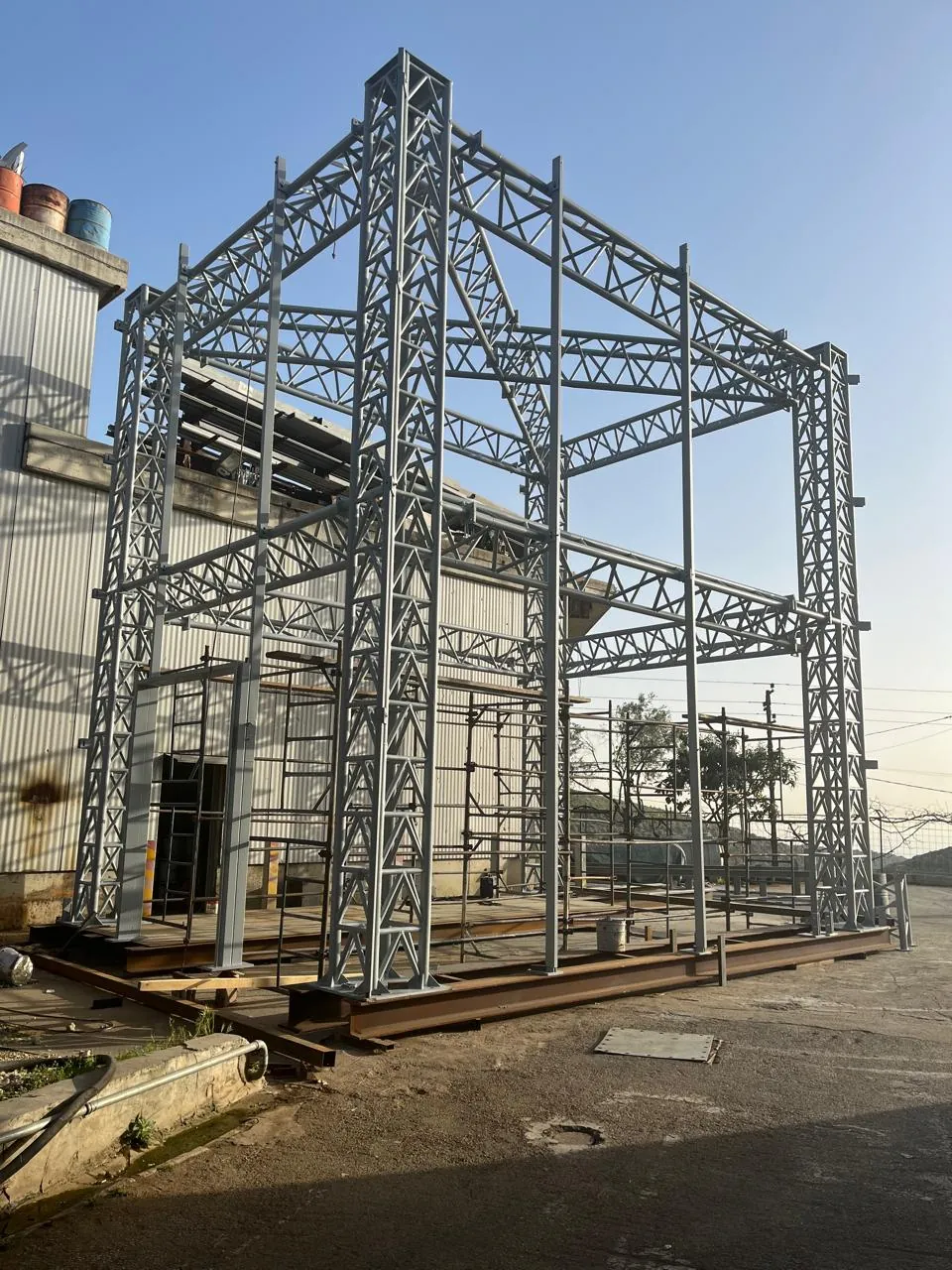 Glass Room Structure
